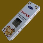 Nikhil Products HAVAN Natural Cow Dung Candy Sticks, 10 Sticks